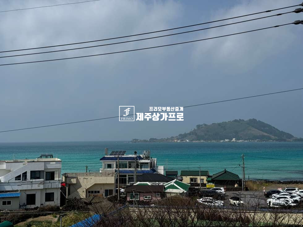 제주 제주시 한림읍 협재리 무권리/제주시 한림읍 협재리 신축 2층상가/남녀화장실o/바다뷰 및 비양도 뷰최상/노출도최상/월세가능 연세 매물번호 12549 사진 1