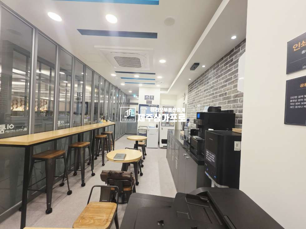 제주 제주시 연동 연북로 대로변/깔끔, 모던하게 잘관리된/학원많은 건물/다용도 스터디카페/상가 임대 연세 매물번호 14315 사진 5