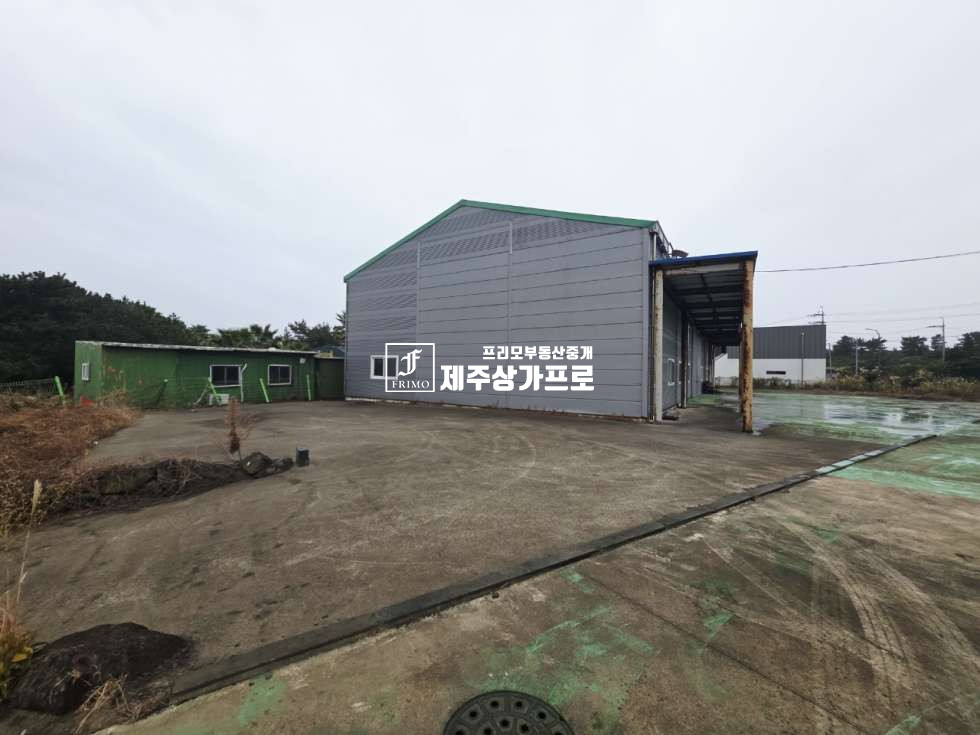 제주 서귀포시 성산읍 신풍리 ★일주동로/대로변/1056평/10m, 8m/창고, 사무실, 직원숙소완비/통임대, 매매동시진행/건물2동★ 월세 매물번호 14925 사진 4