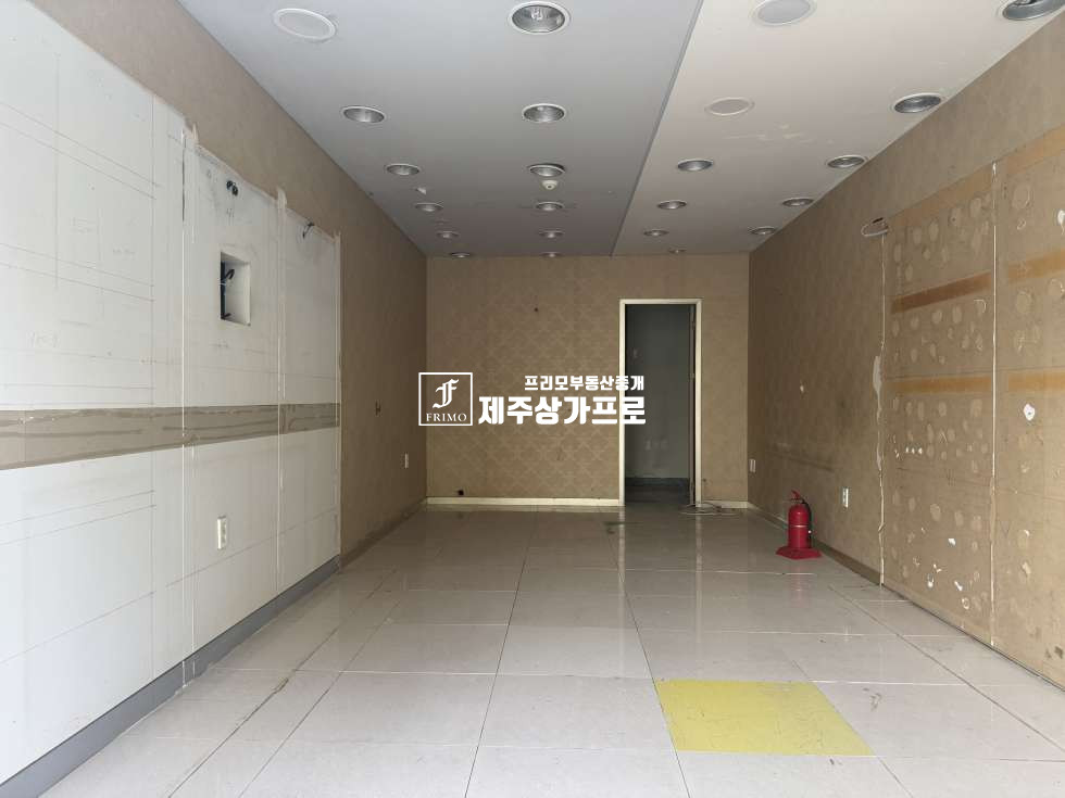 제주 제주시 일도이동 무권리/제주시 일도이동 인제사거리 인근 대도로변 1층상가/네일샵,옷가게, 카페로 강력추천 연세 매물번호 14938 사진 1