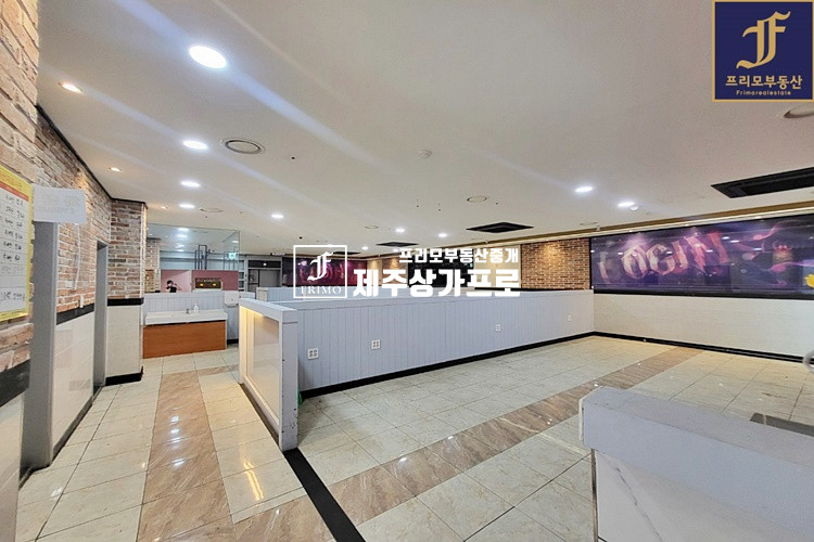 제주 제주시 이도이동 이도이동 법원인근 넓은평수 지하상가임대 / 음식점,소매점,학원 등 연세 매물번호 12998 사진 1