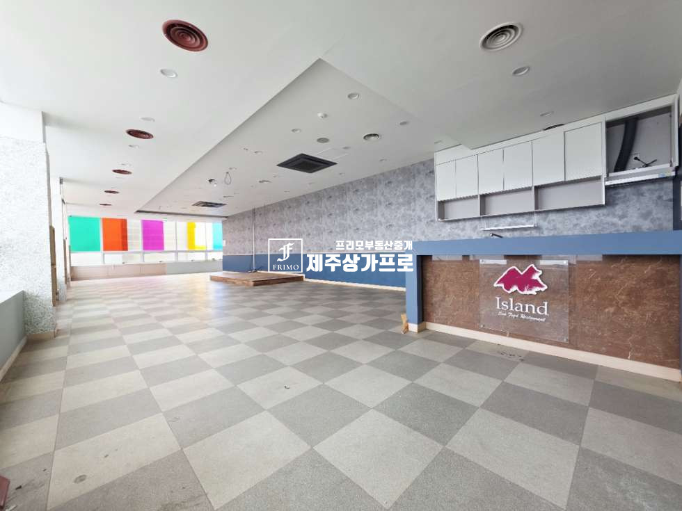 제주 제주시 도두일동 ★무권리~~!!/무지개해안도로/바다뷰/2층/99평/대형평수/일반음식점+소매점 가능/상가임대★ 연세 매물번호 15322 사진 1