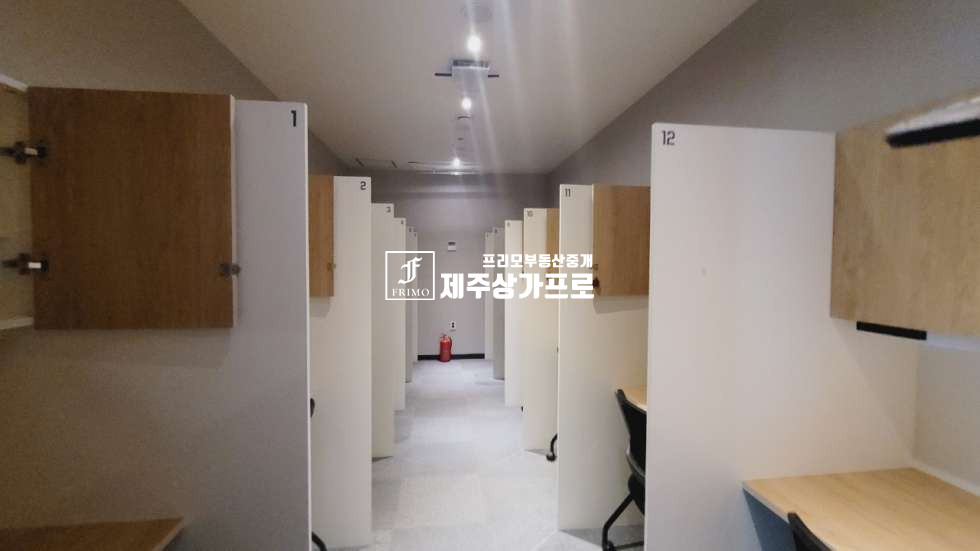제주 제주시 노형동 저렴한 시설비!!/중흥 S클래스 맞은편/일고, 한라, 노형중인근/수요많은/스터디+독서실 임대 연세 매물번호 14666 사진 7