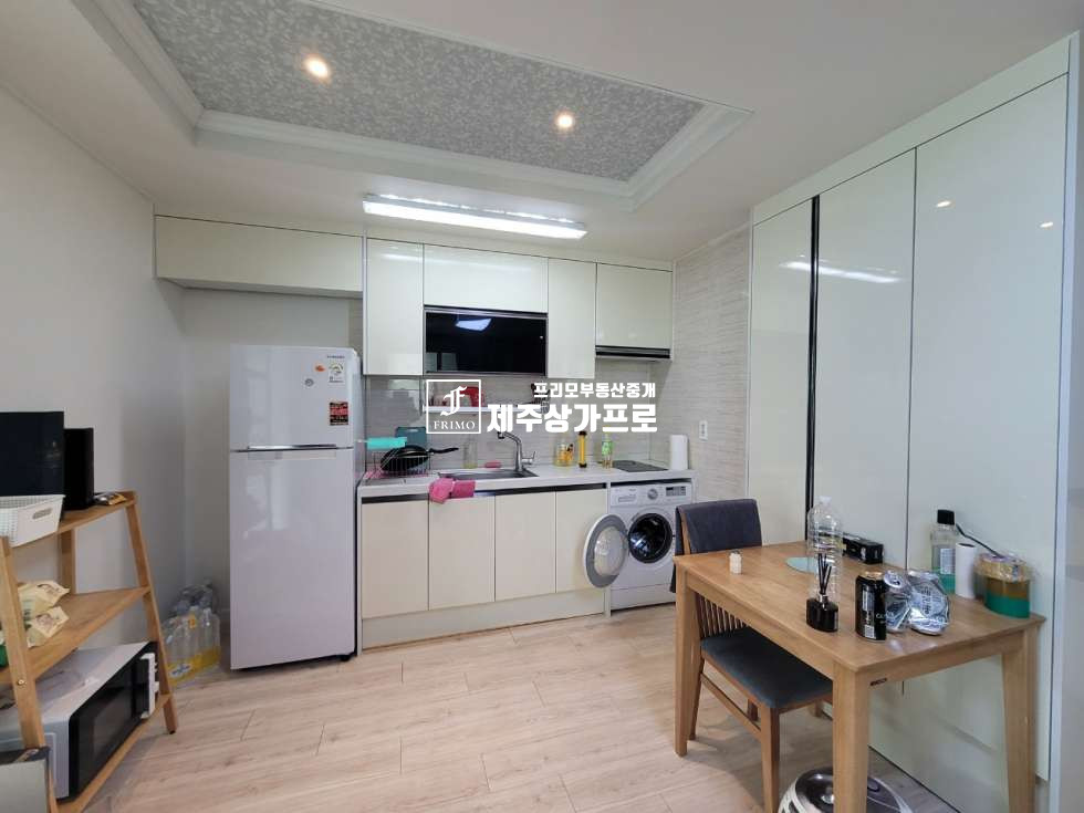 제주 제주시 아라일동 6080-6 ★제대병원인근/깔끔, 세련된 잘 관리된/조용, 모던한 건물/풀옵션/투룸/년세 임대 ★ 연세 매물번호 15422 사진 3