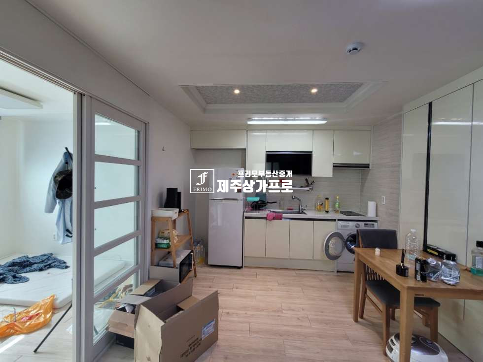 제주 제주시 아라일동 6080-6 ★제대병원인근/깔끔, 세련된 잘 관리된/조용, 모던한 건물/풀옵션/투룸/년세 임대 ★ 연세 매물번호 15422 사진 5