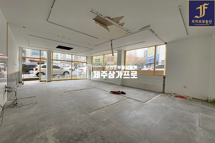 제주 제주시 노형동 본죽사거리 시설권리금 초저렴한 1층상가임대 / 전기증설,바닥완료 연세 매물번호 12057 사진 4