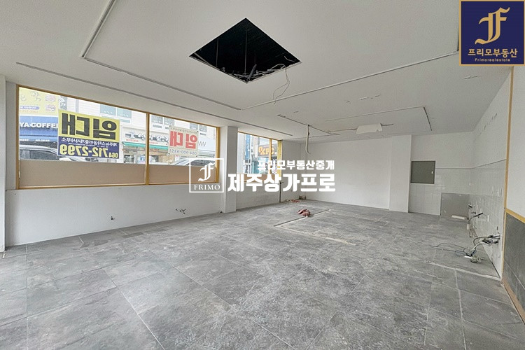 제주 제주시 노형동 본죽사거리 시설권리금 초저렴한 1층상가임대 / 전기증설,바닥완료 연세 매물번호 12057 사진 5