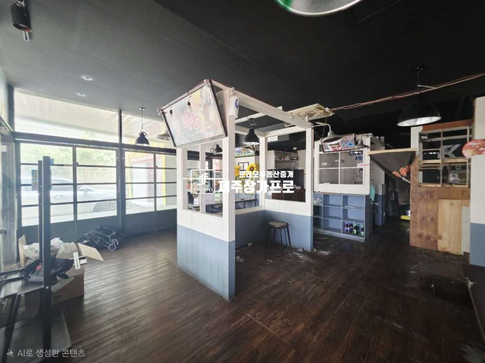 제주 제주시 노형동 ★무권리~~!!/1층/26평/노형오거리, 본죽사거리/월랑로 대로변/휴게음식점 추천/상가임대★ 연세 매물번호 15563 사진 1