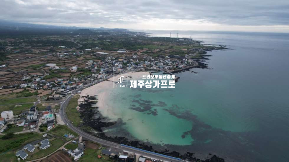 제주 제주시 구좌읍 행원리 월정해수욕장/바다뷰/상가/통매매 매매 매물번호 15554 사진 1