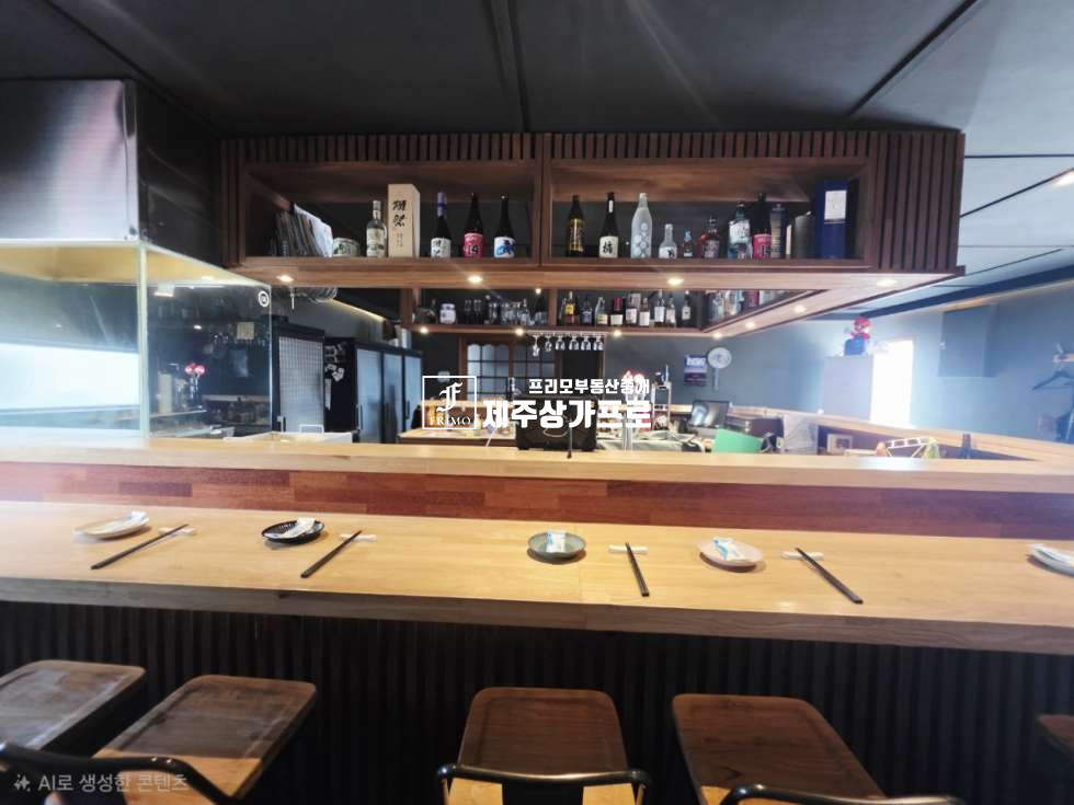 제주 제주시 조천읍 함덕리 ★함덕/소노벨인근/1층/32평/감성적이고 분위기 있는/이자캬야, 요리주점 추천/상가임대★ 연세 매물번호 15690 사진 4